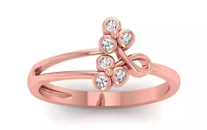 Solitaire Wedding Engagement Ring 