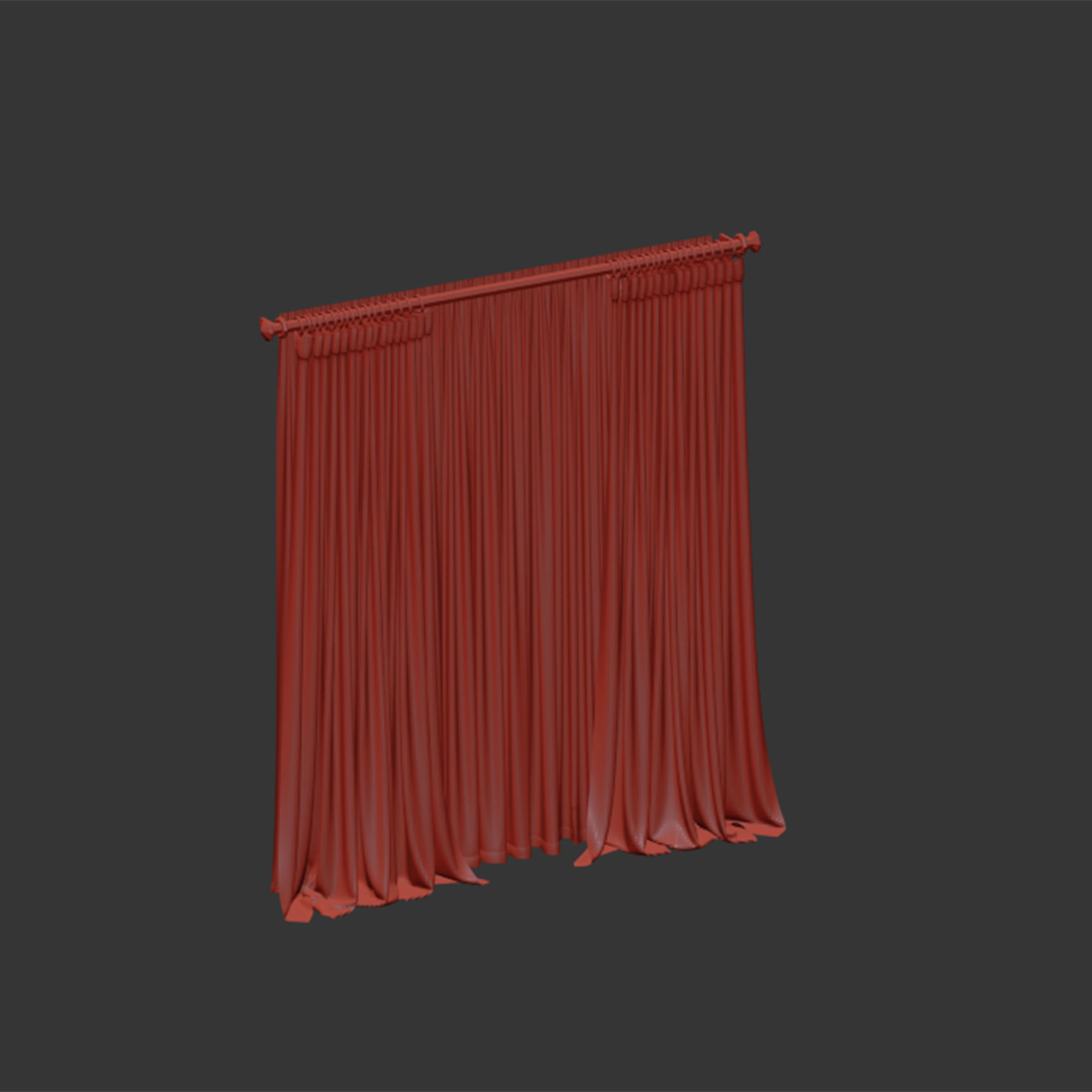 Curtain 041 3D model_6