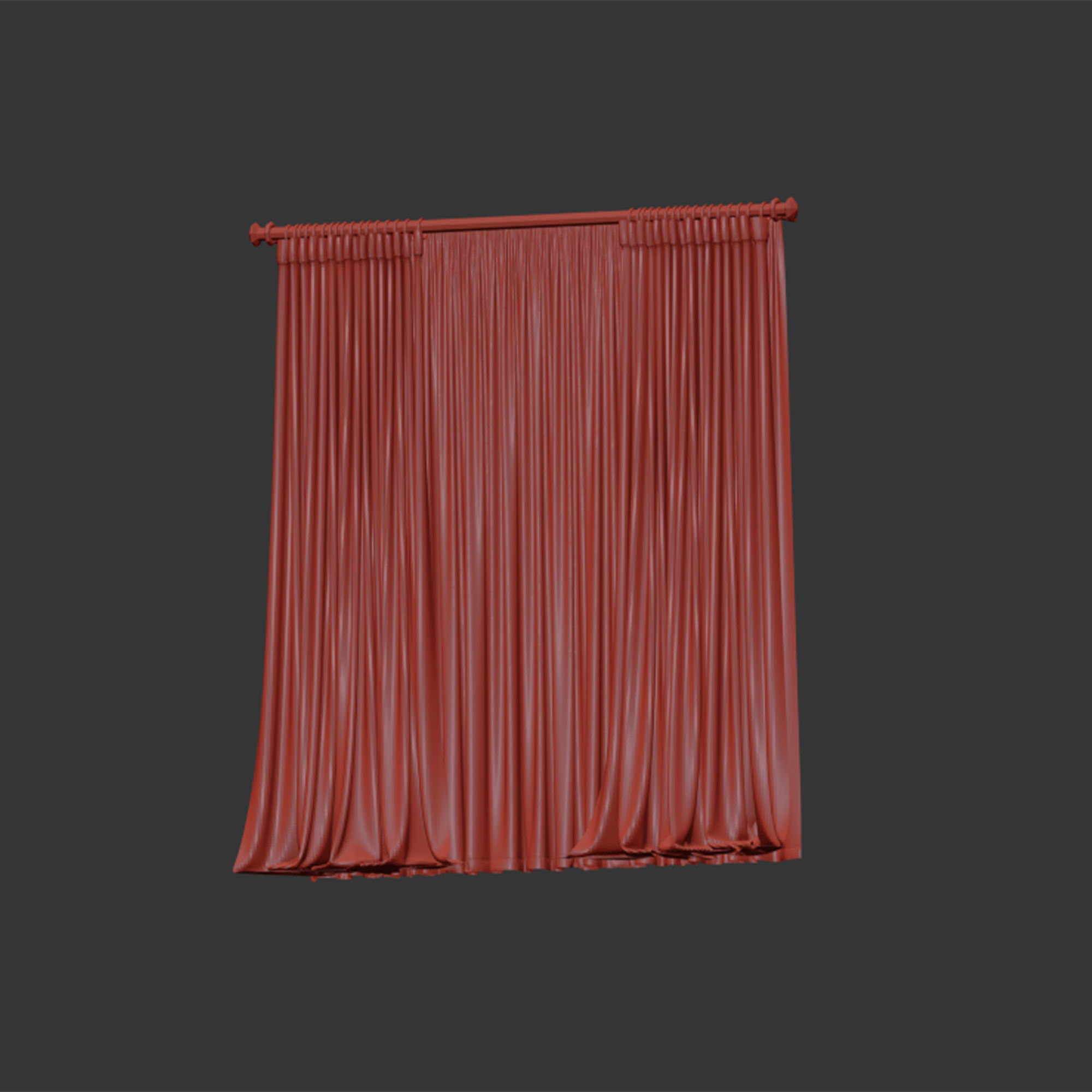Curtain 041 3D model_7