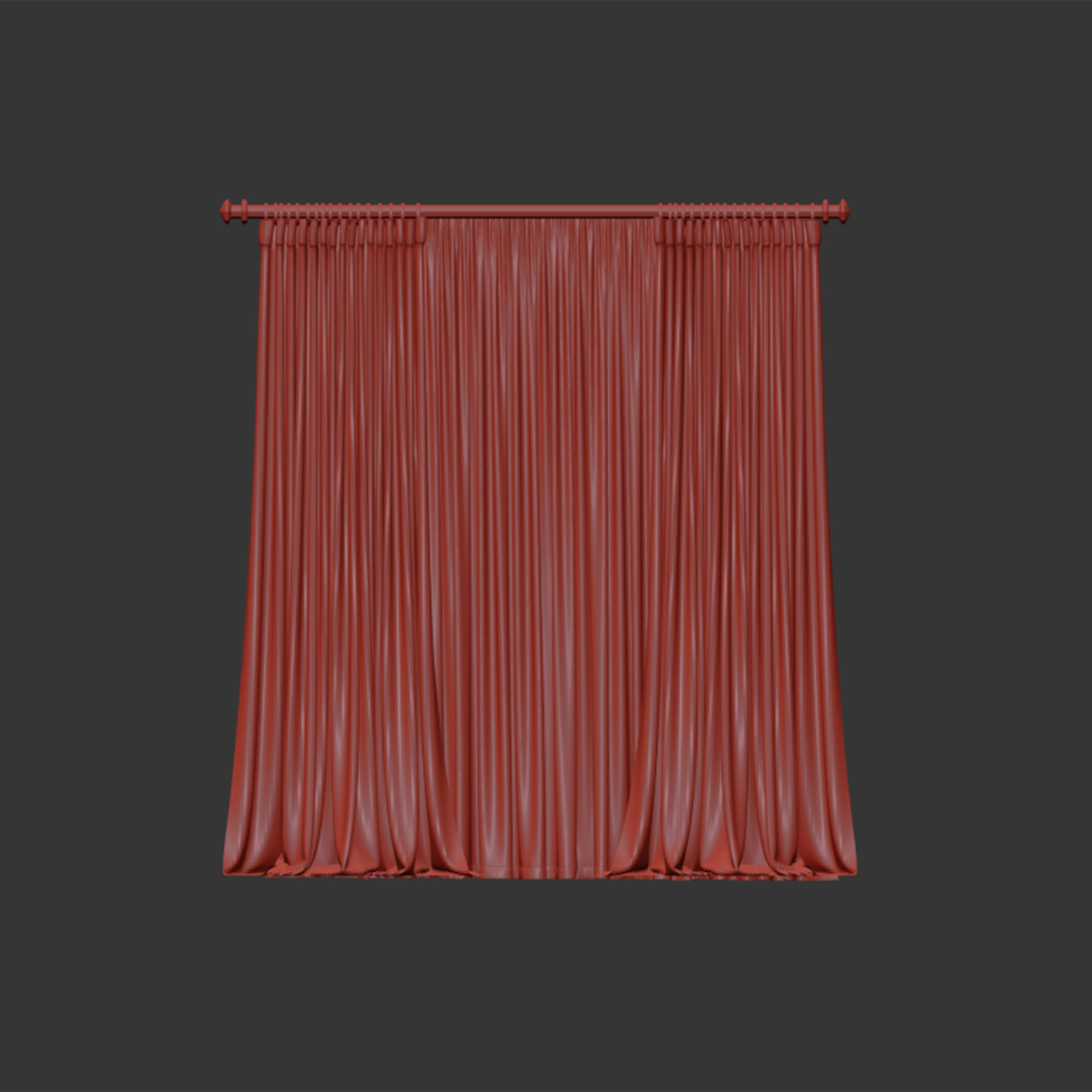 Curtain 041 3D model_5
