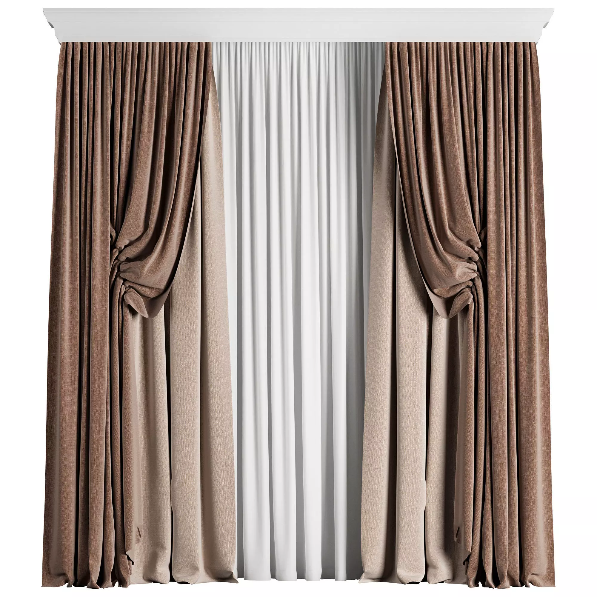 Curtain 051 3D model_0