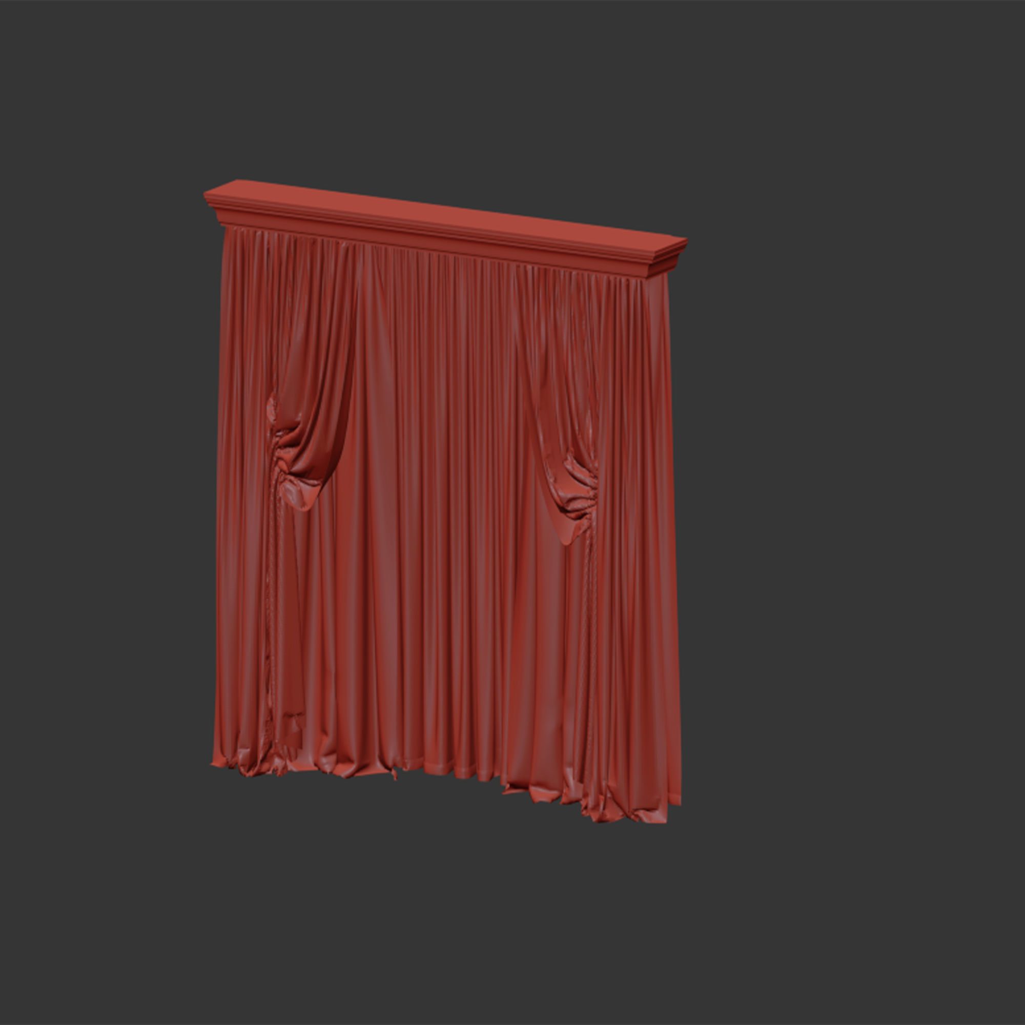 Curtain 051 3D model_7