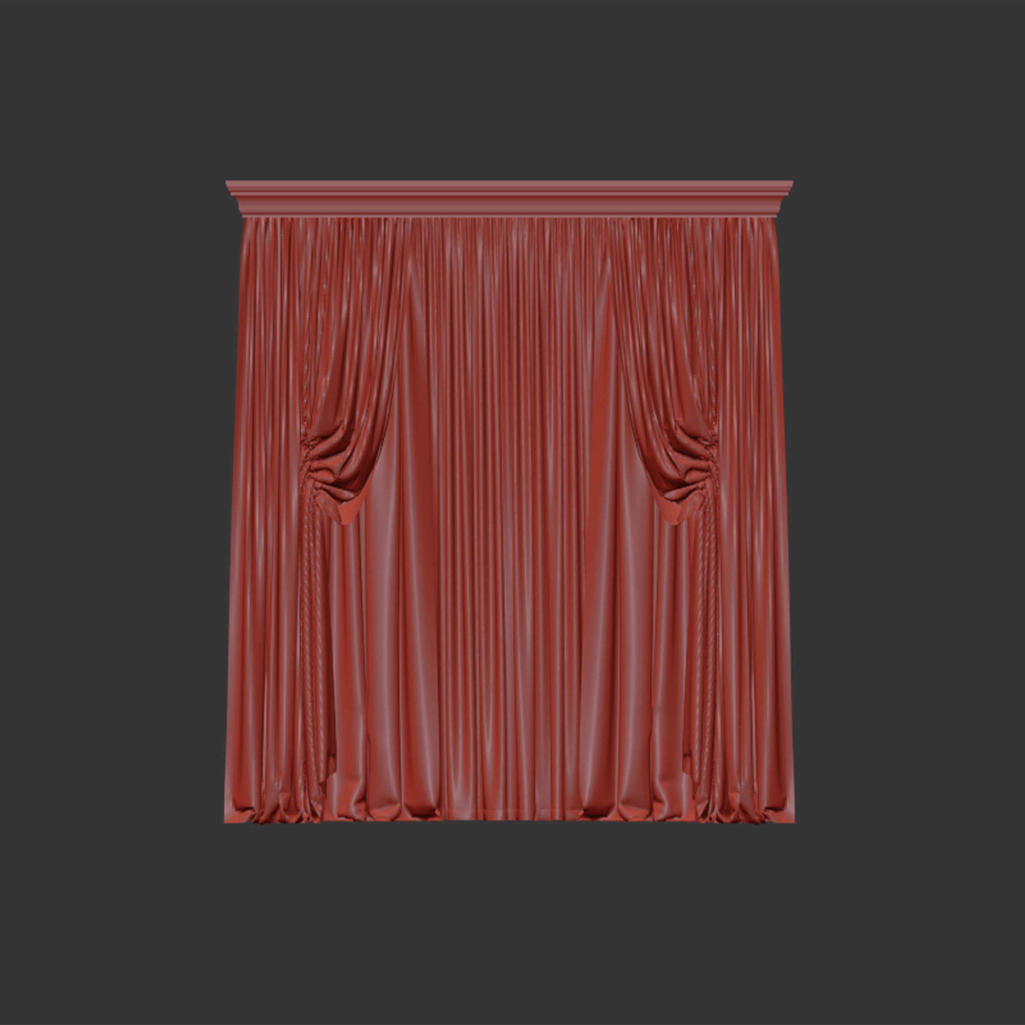 Curtain 051 3D model_5