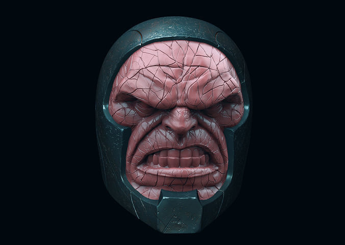 Darkseid Head  3D print model