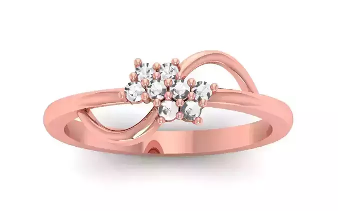 Solitaire Wedding Engagement Ring 