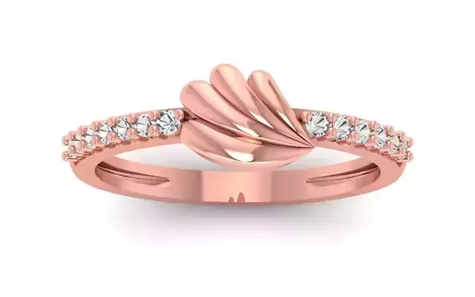 Solitaire  Engagement Ring  3D print model