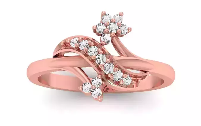Solitaire Wedding Engagement Ring 