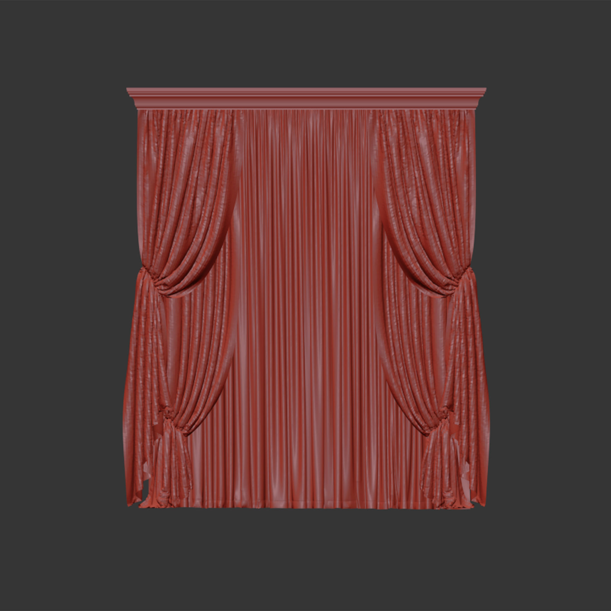 Curtain 039 3D model_7