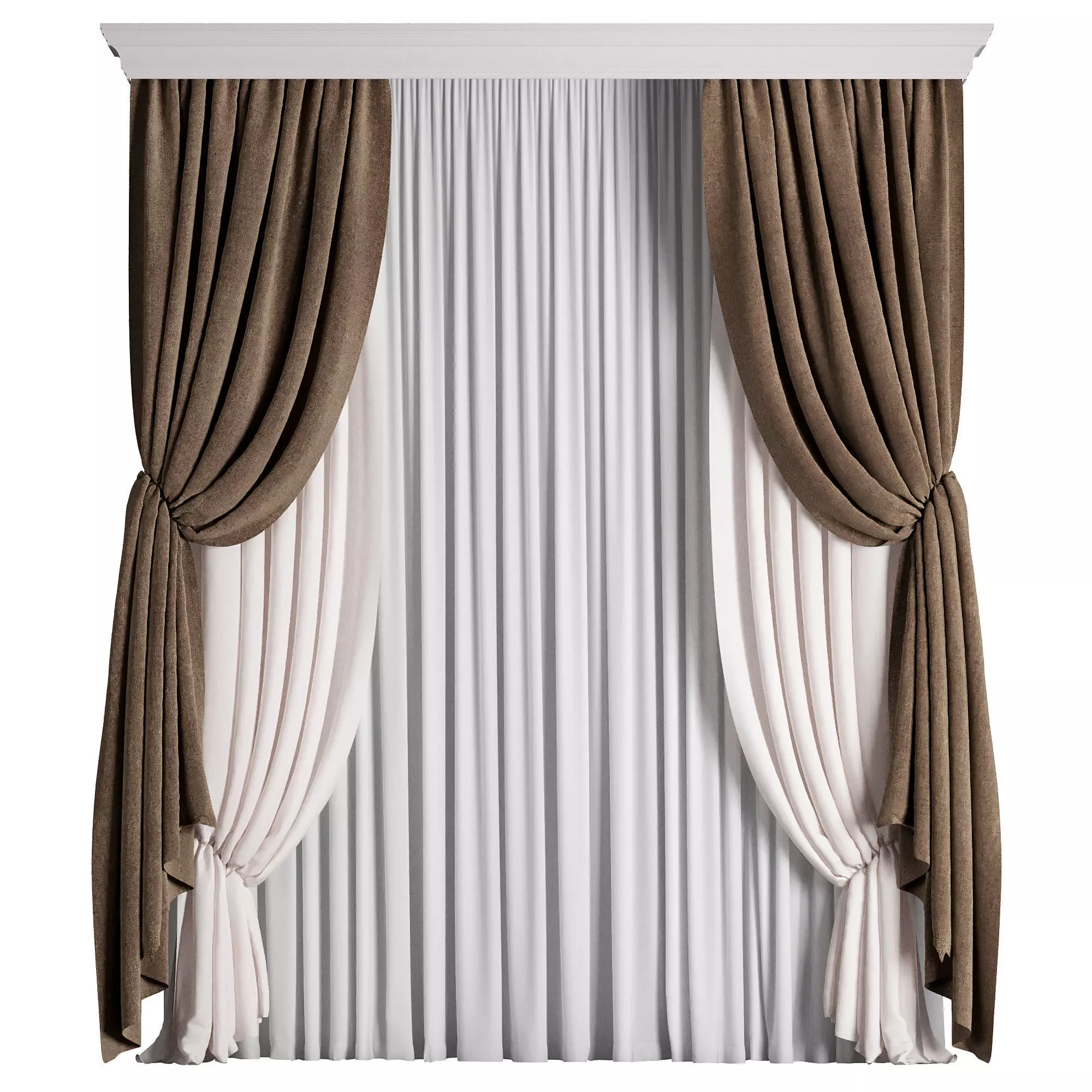 Curtain 039 3D model_0