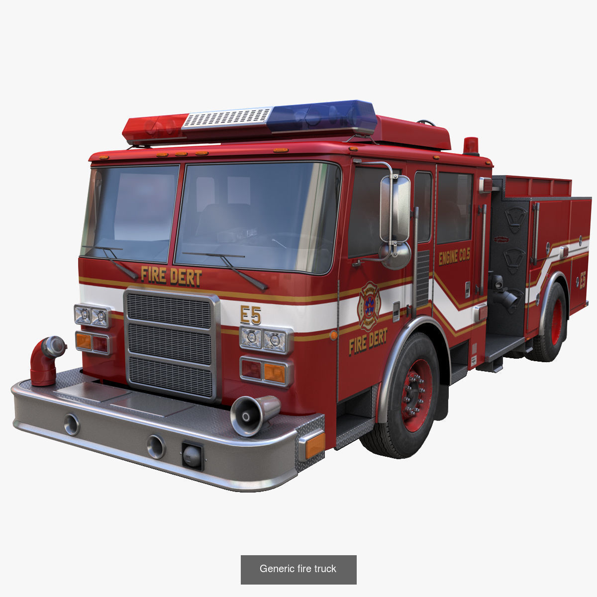 90s City services car pack 3D Model Collection_16