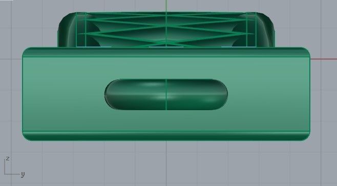 Wavy Bracelet 2038 3D print model 3D print model_7