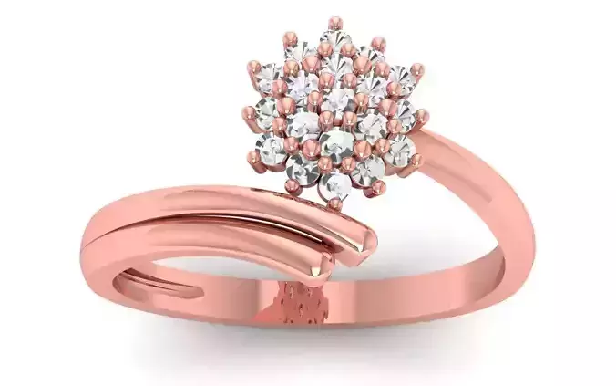 Solitaire Wedding Engagement Ring 