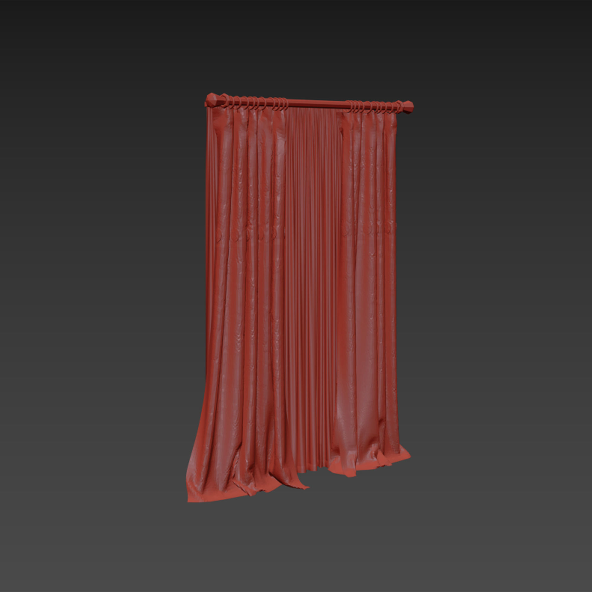 Curtain 037 3D model_6