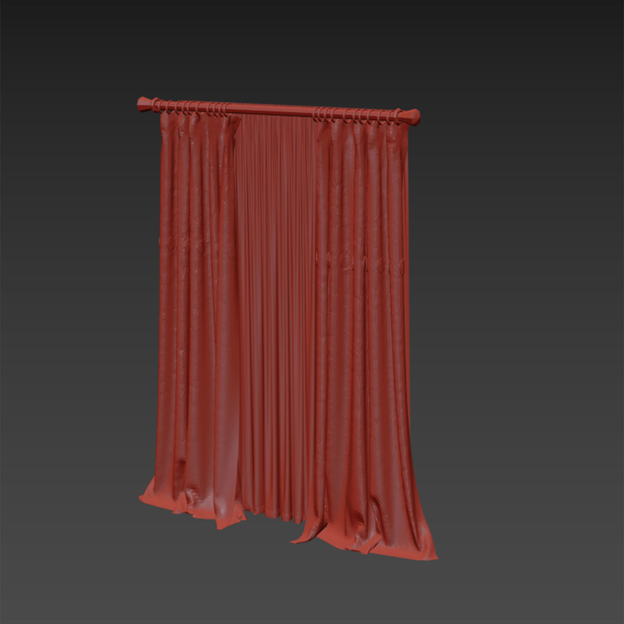 Curtain 037 3D model_5