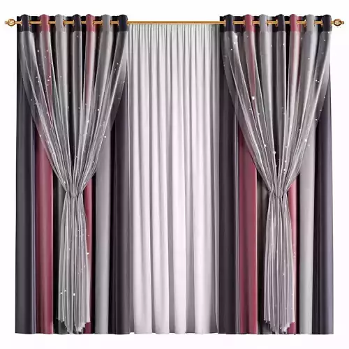 Curtain 055 3D model