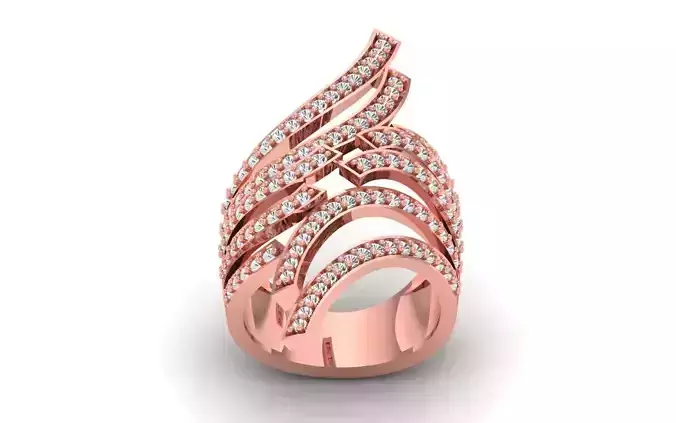 Solitaire Wedding Engagement Ring 