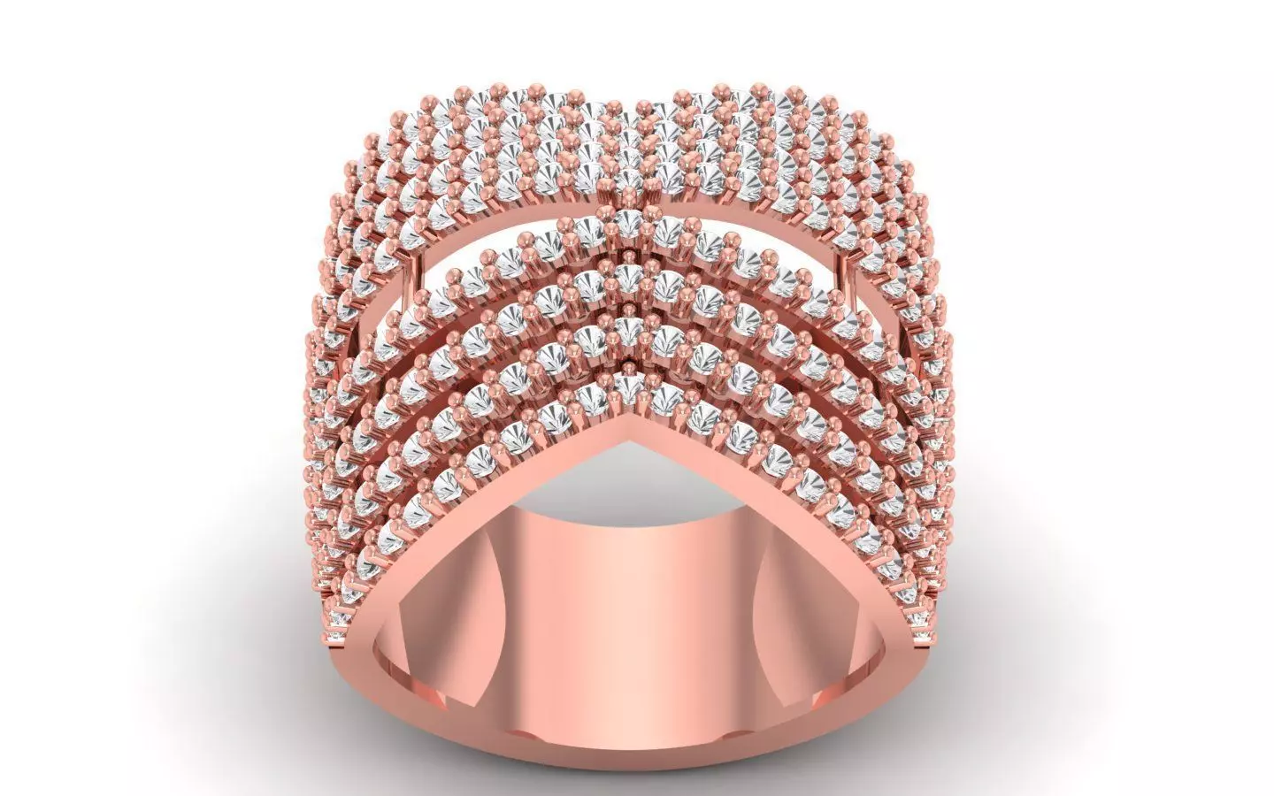  Wedding Solitaire Women Band Ring 3D print model_0