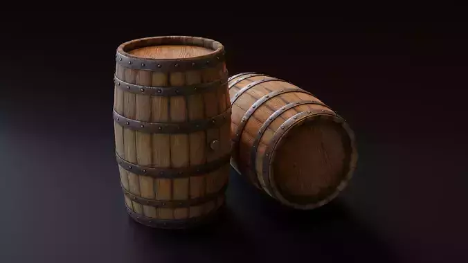 Wooden Barrel