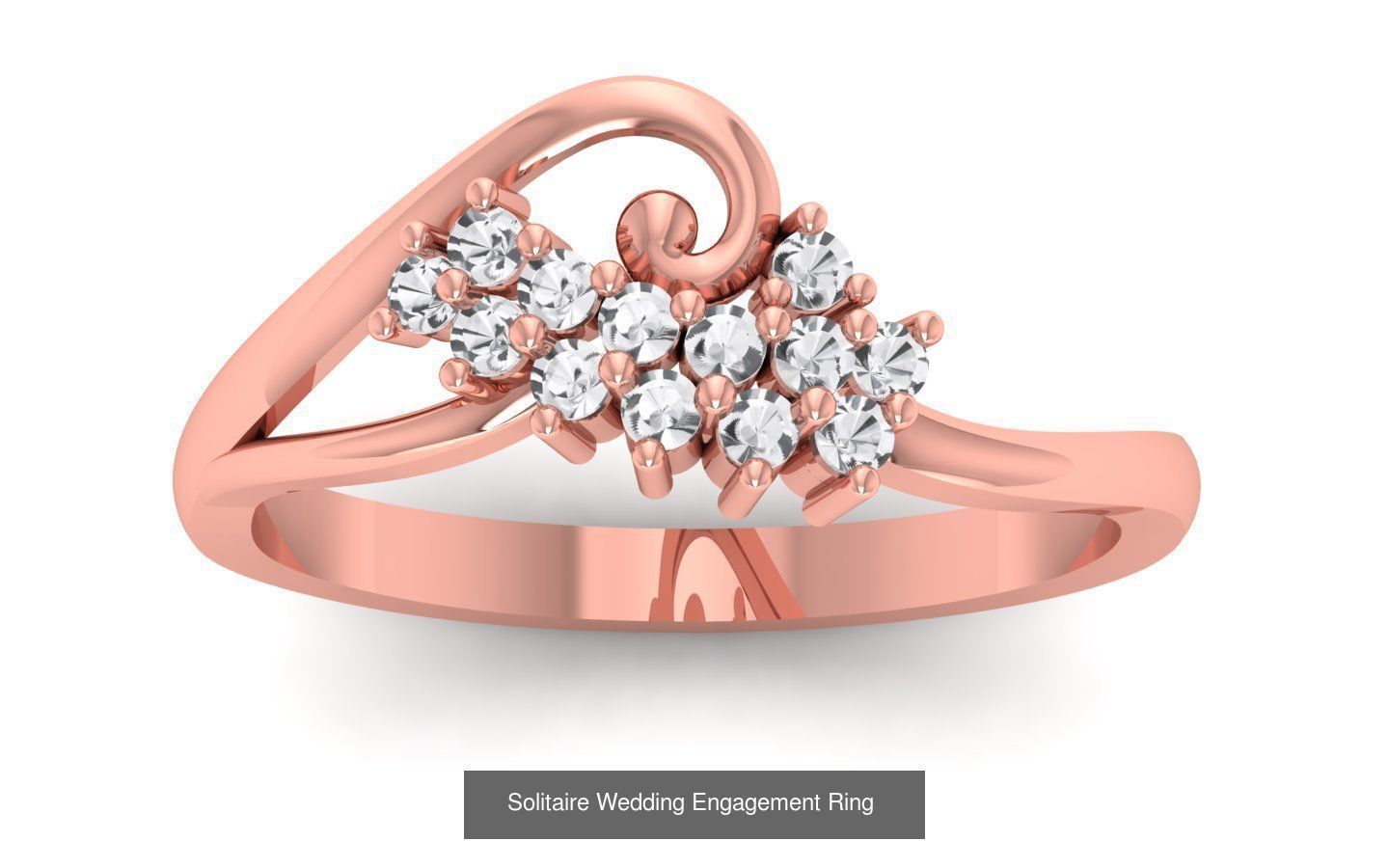 100 Solitaire Wedding Engagement Rings Collection _93