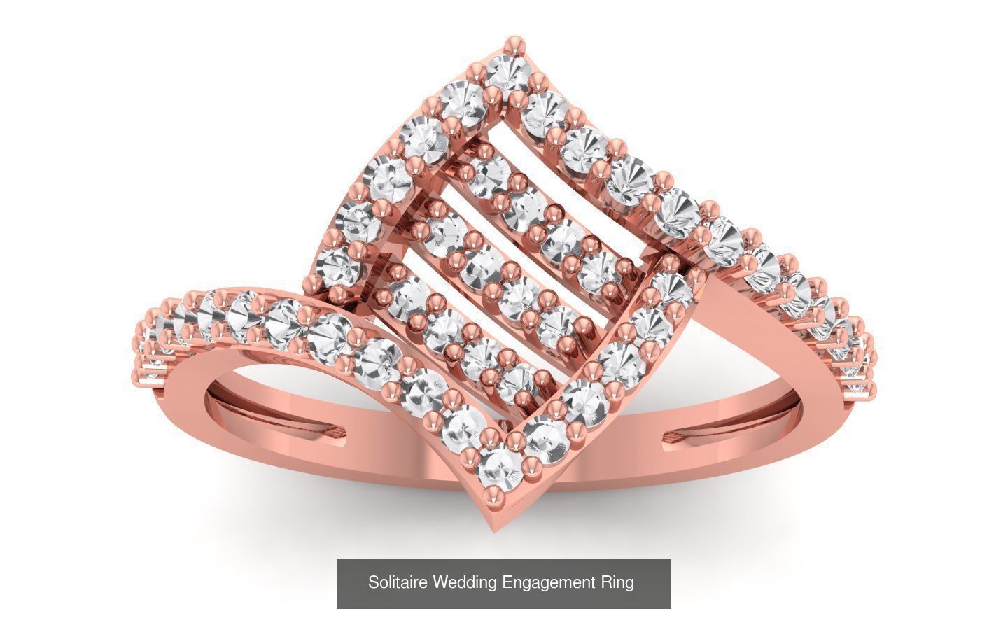 100 Solitaire Wedding Engagement Rings Collection _84