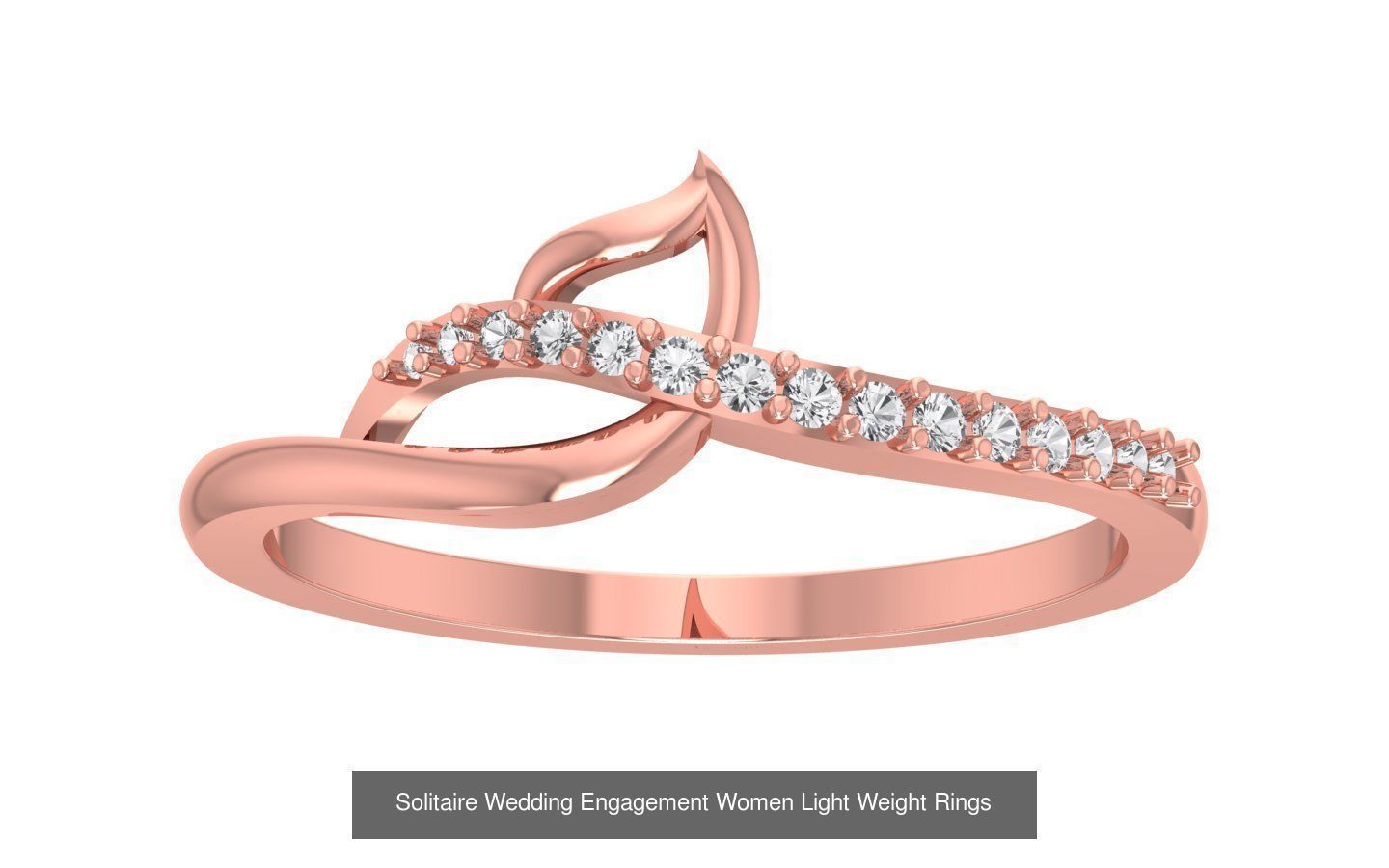 100 Solitaire Wedding Engagement Rings Collection _75