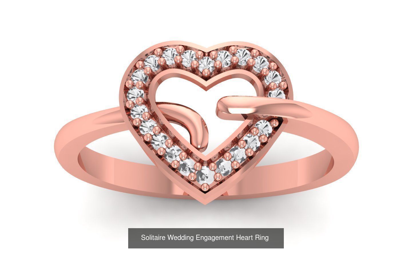 100 Solitaire Wedding Engagement Rings Collection _86