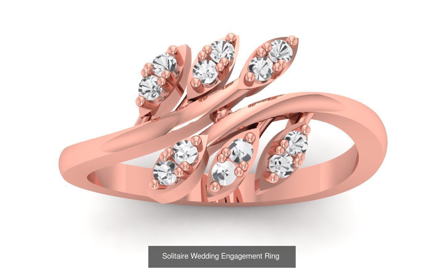 100 Solitaire Wedding Engagement Rings Collection _94
