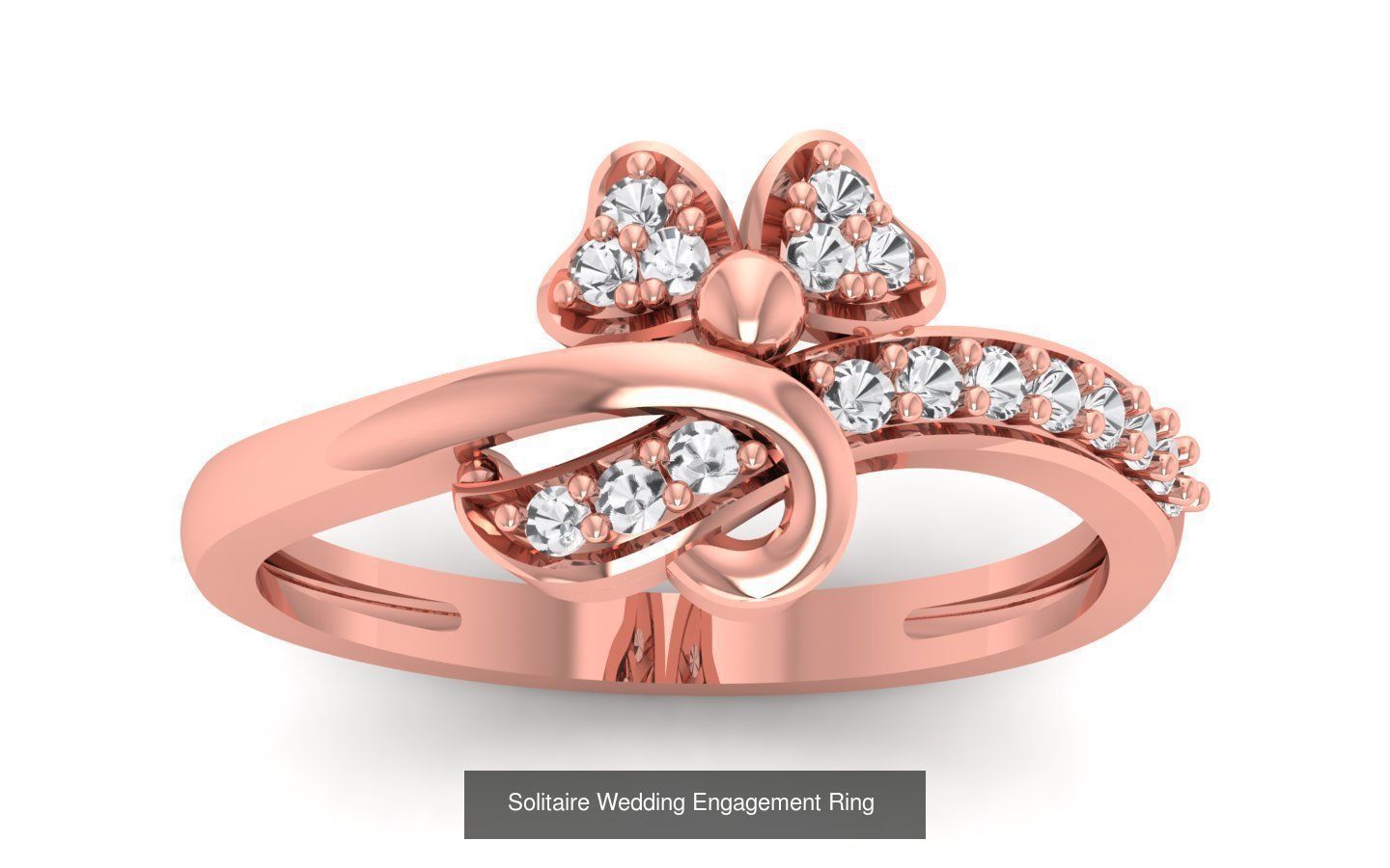 100 Solitaire Wedding Engagement Rings Collection _95