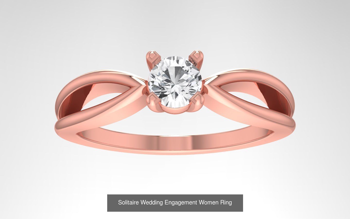 100 Solitaire Wedding Engagement Rings Collection _22