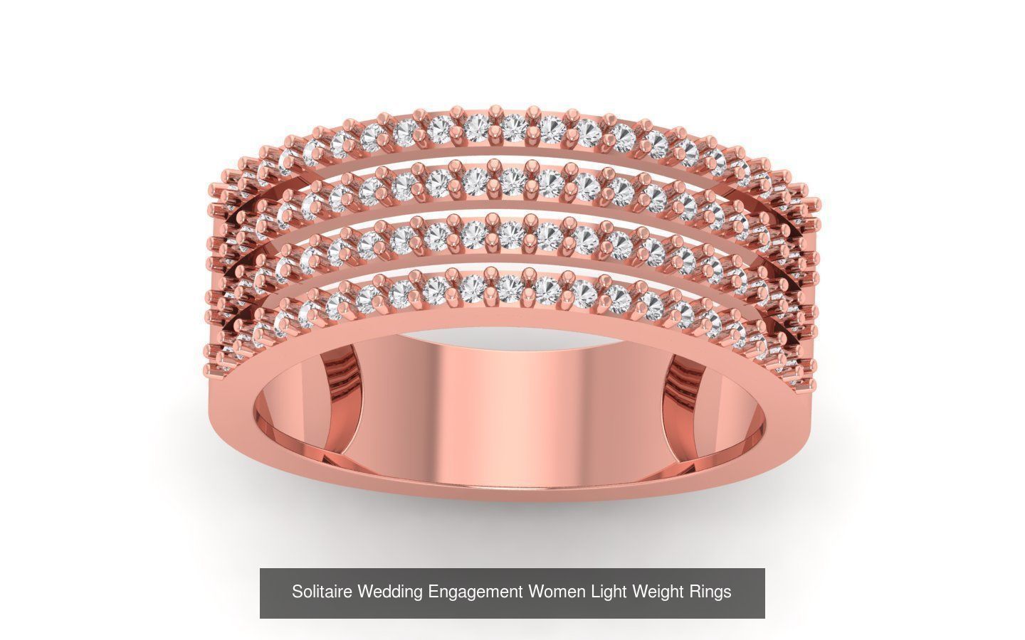 100 Solitaire Wedding Engagement Rings Collection _42