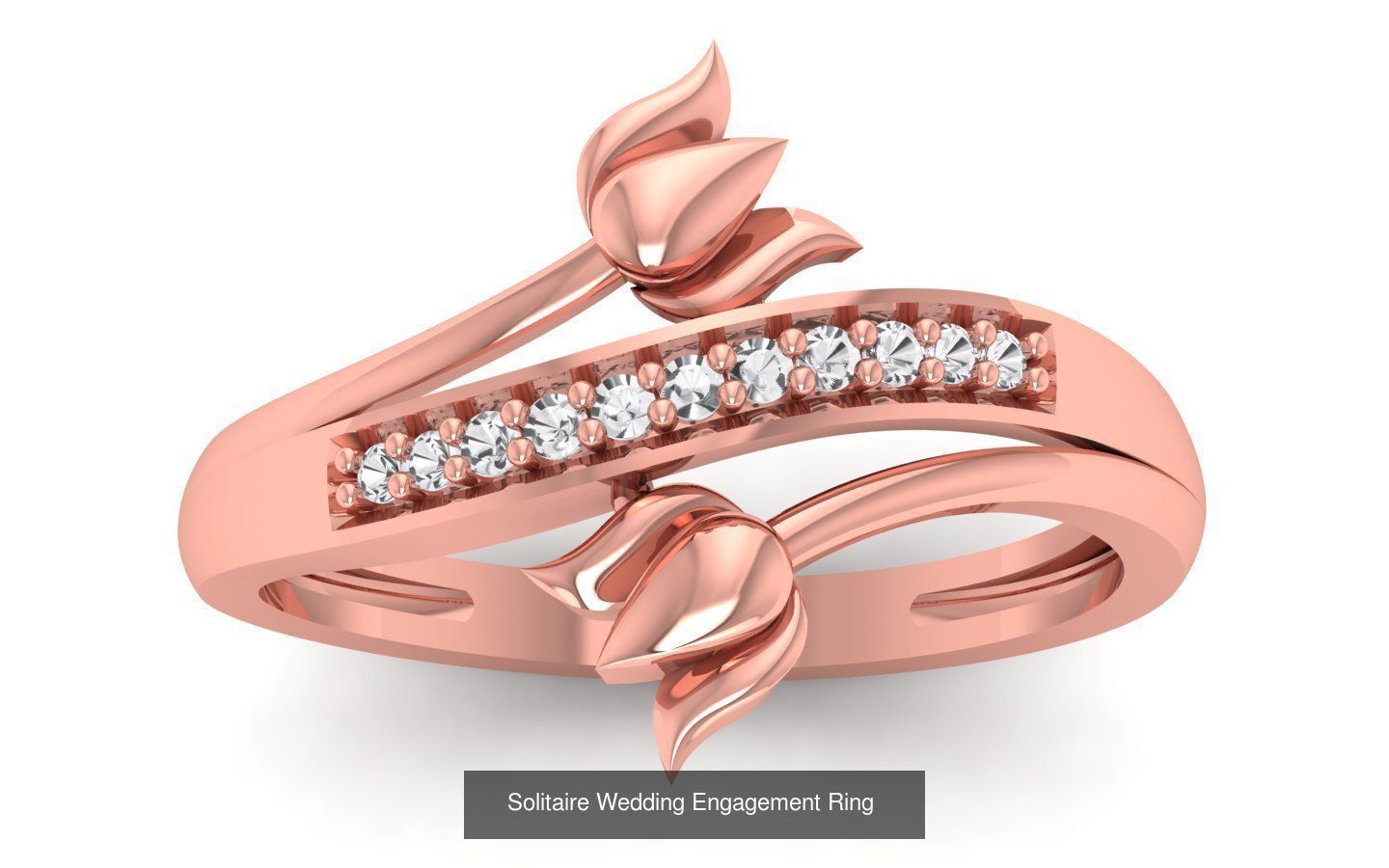 100 Solitaire Wedding Engagement Rings Collection _83