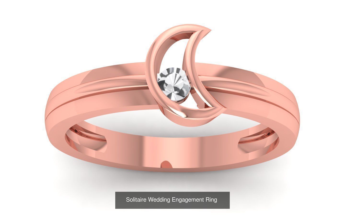 100 Solitaire Wedding Engagement Rings Collection _78