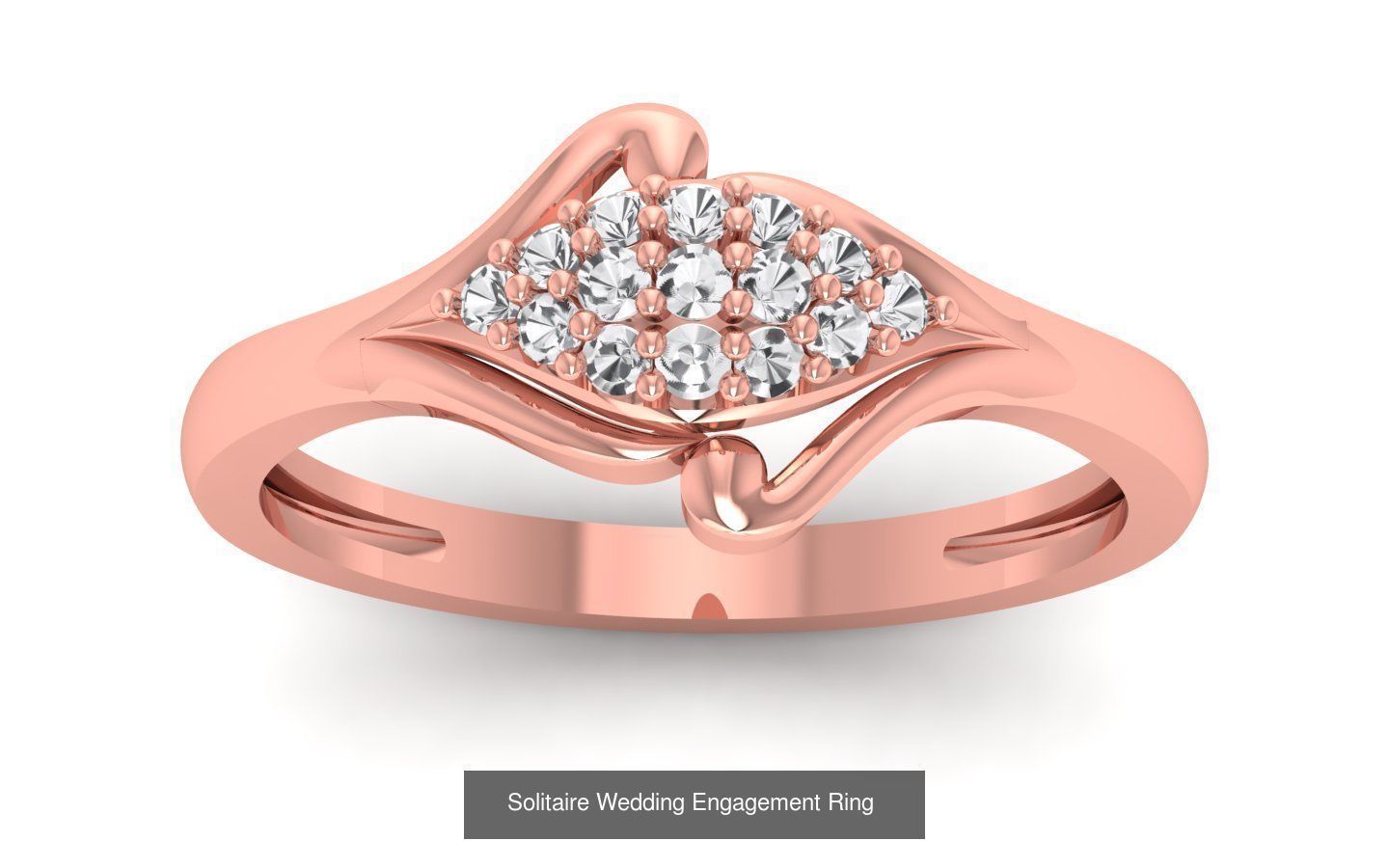 100 Solitaire Wedding Engagement Rings Collection _85