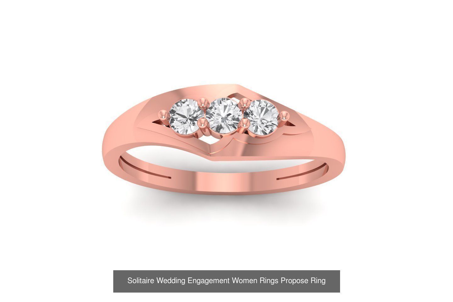 100 Solitaire Wedding Engagement Rings Collection _18