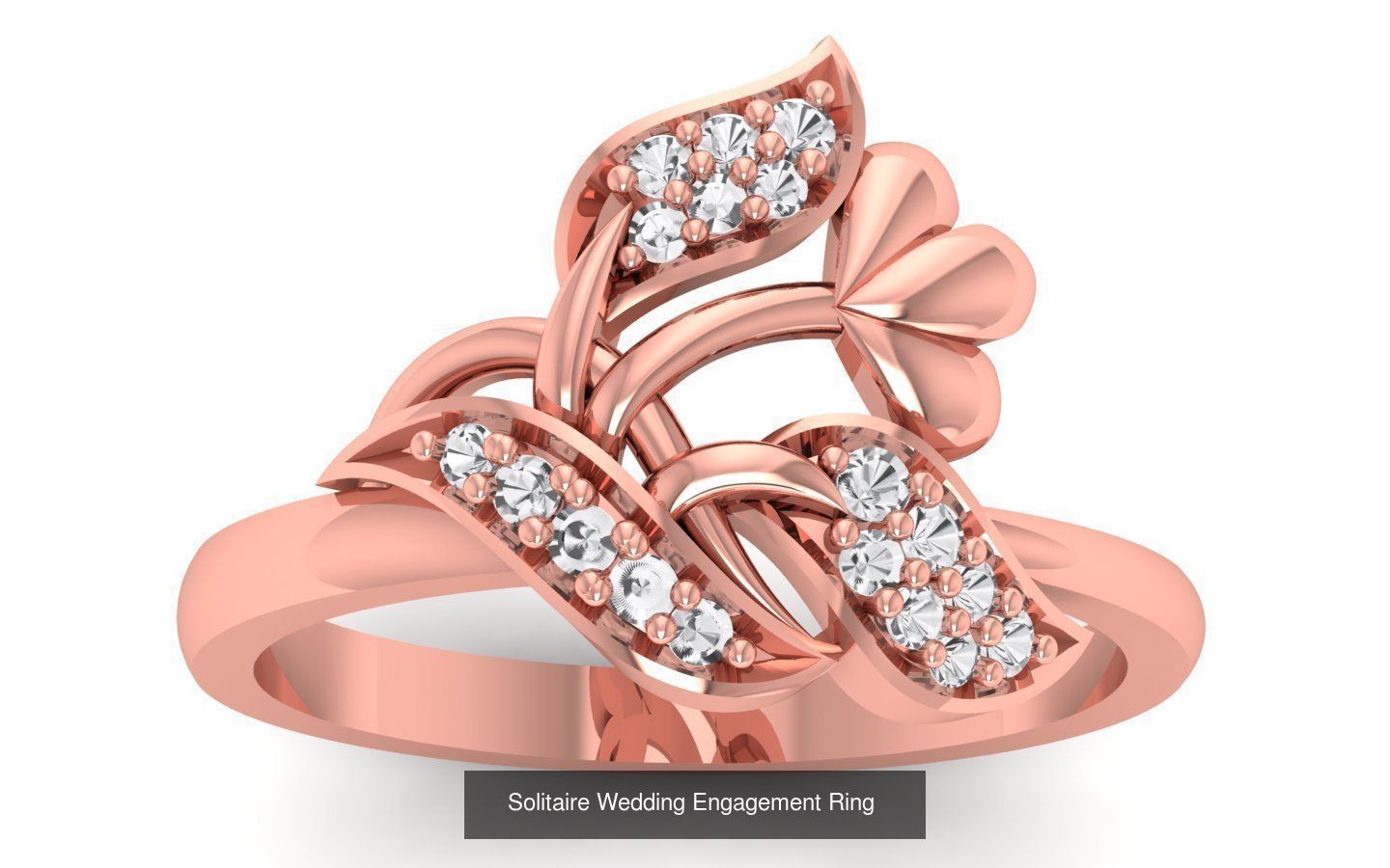 100 Solitaire Wedding Engagement Rings Collection _90
