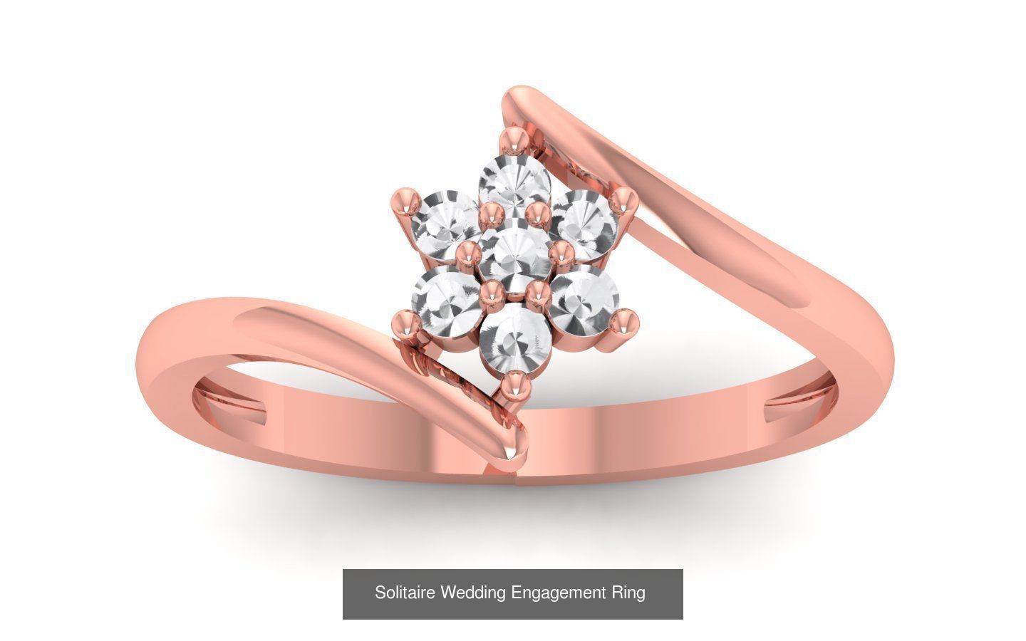 100 Solitaire Wedding Engagement Rings Collection _100