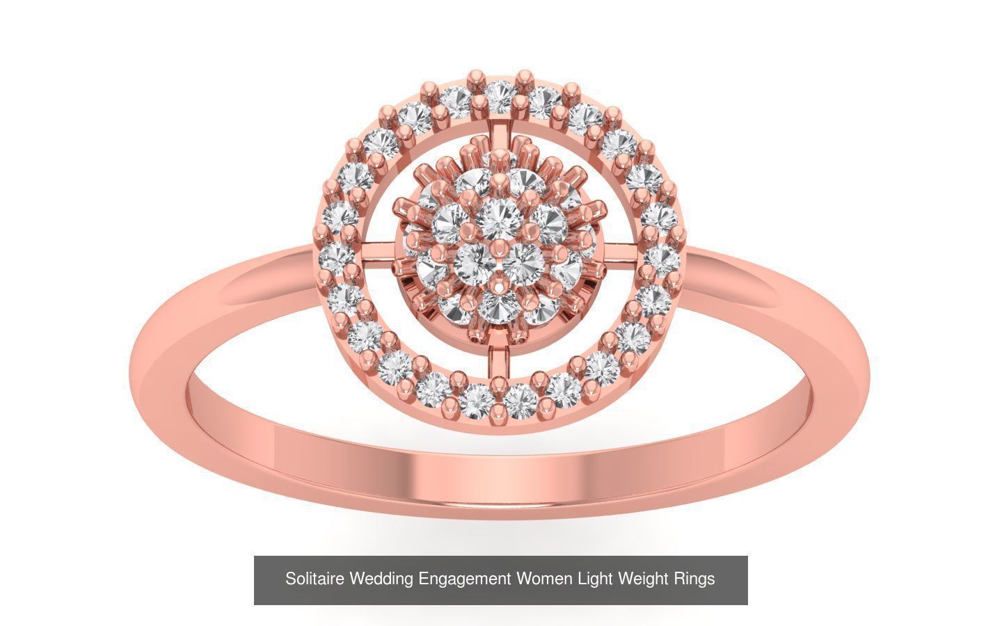 100 Solitaire Wedding Engagement Rings Collection _55