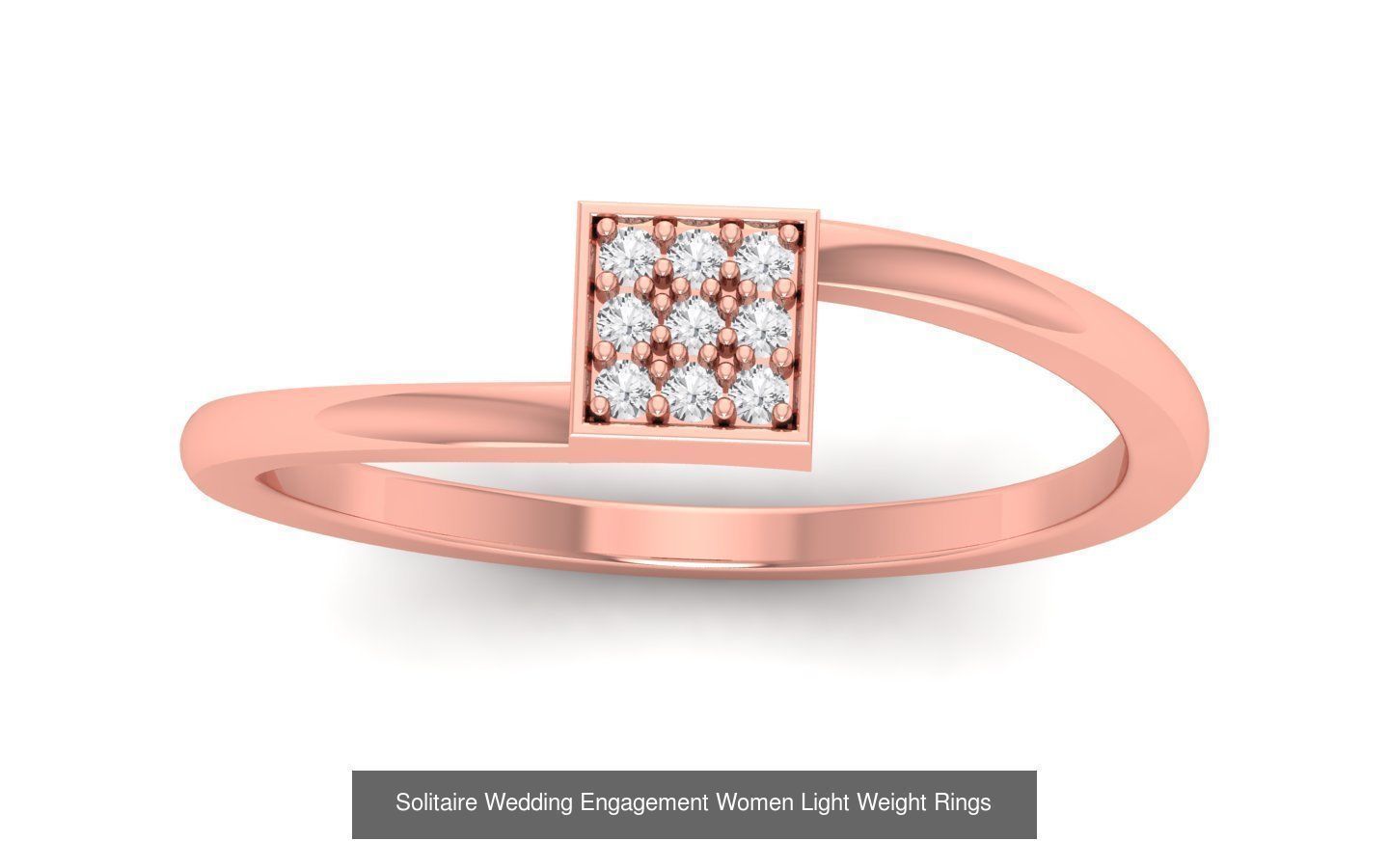 100 Solitaire Wedding Engagement Rings Collection _71