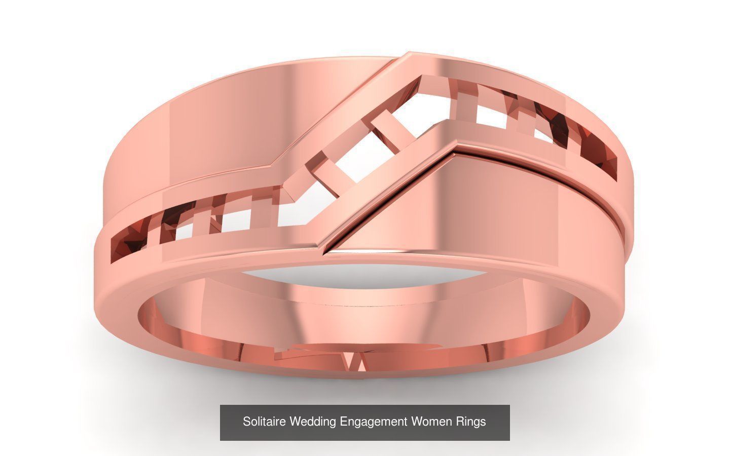 100 Solitaire Wedding Engagement Rings Collection _35