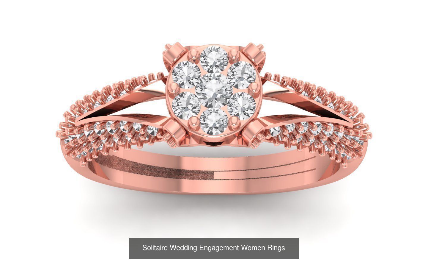 100 Solitaire Wedding Engagement Rings Collection _33