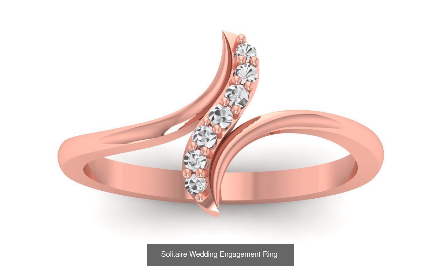 100 Solitaire Wedding Engagement Rings Collection _91