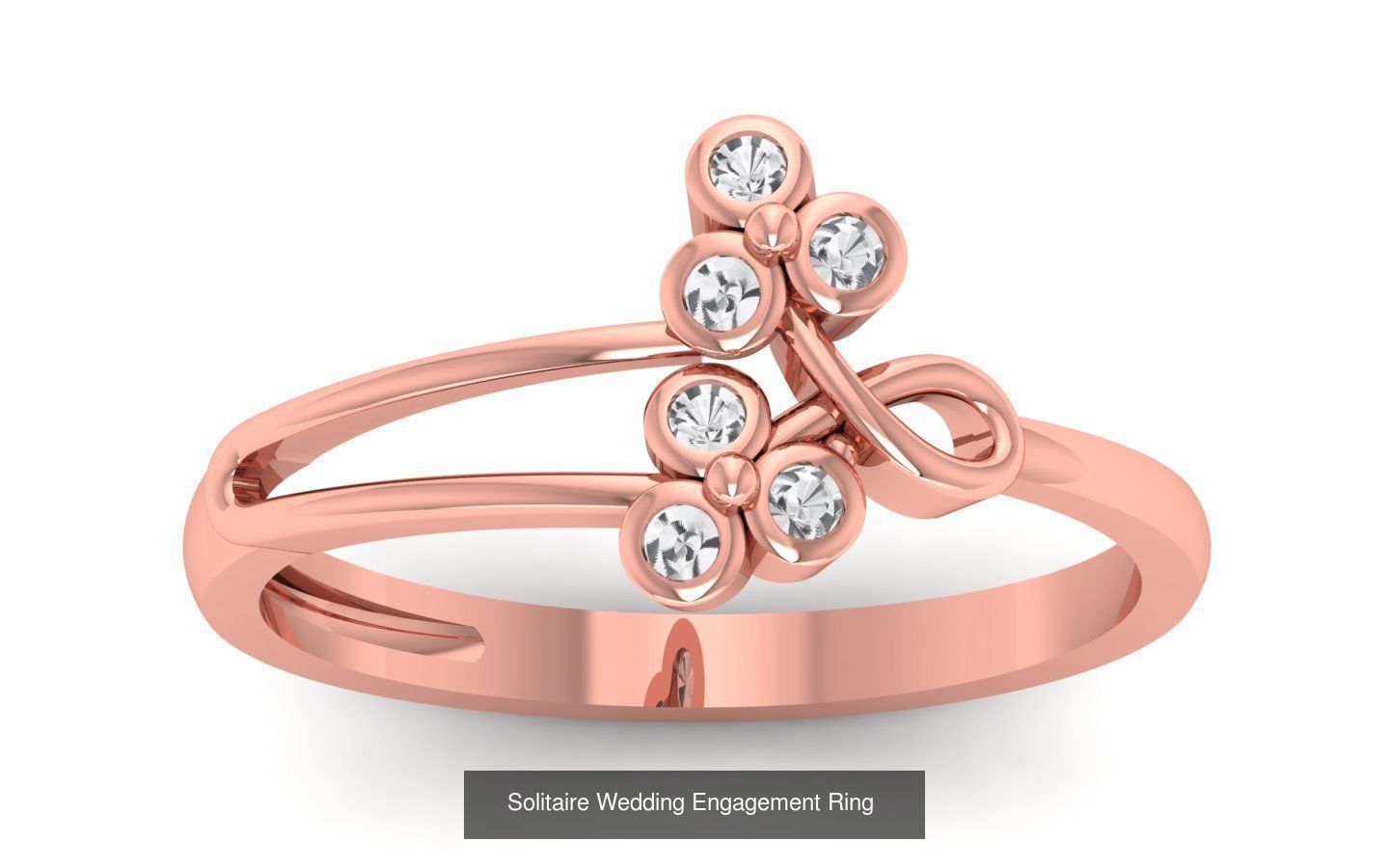 100 Solitaire Wedding Engagement Rings Collection _92
