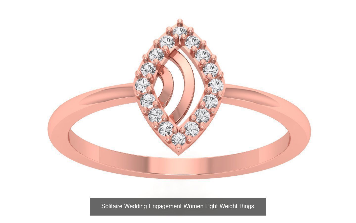 100 Solitaire Wedding Engagement Rings Collection _48
