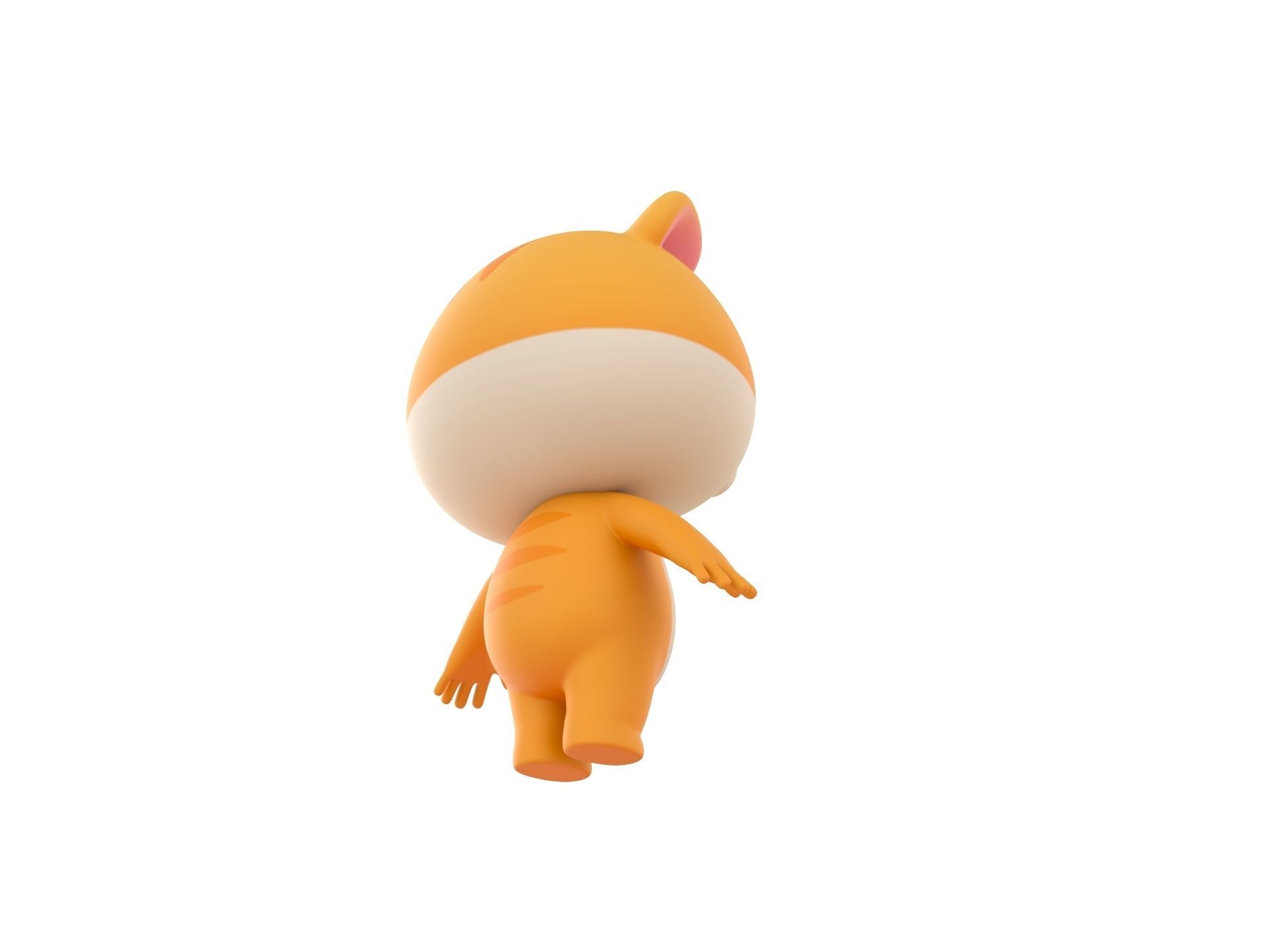 Character192 Hamster 3D model_4