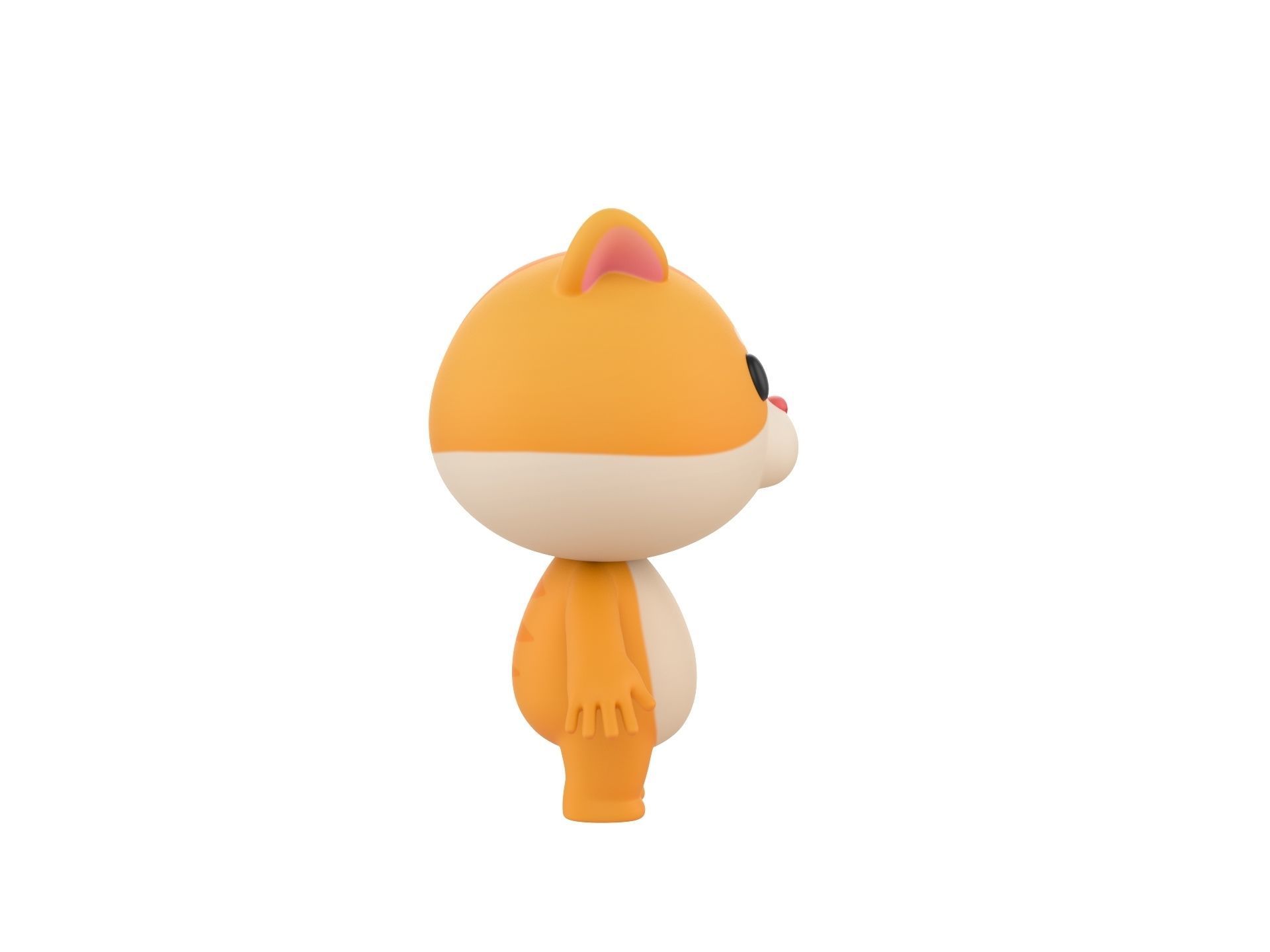 Character192 Hamster 3D model_3