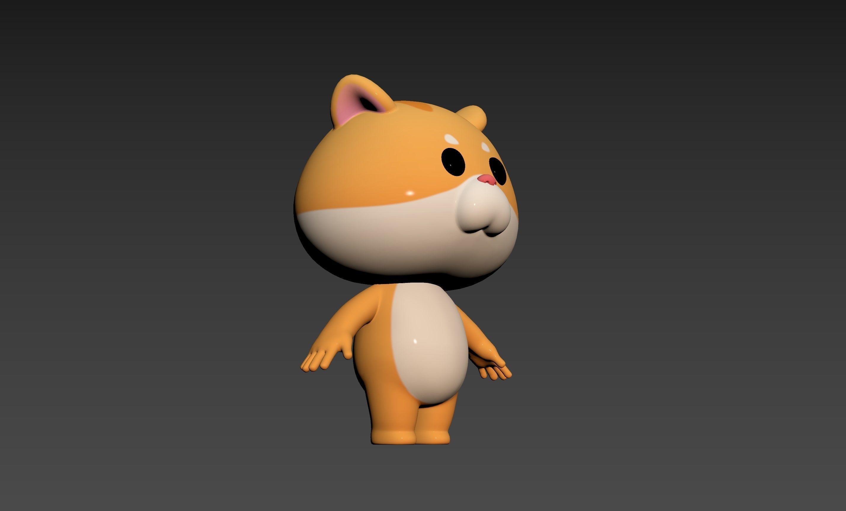 Character192 Hamster 3D model_15