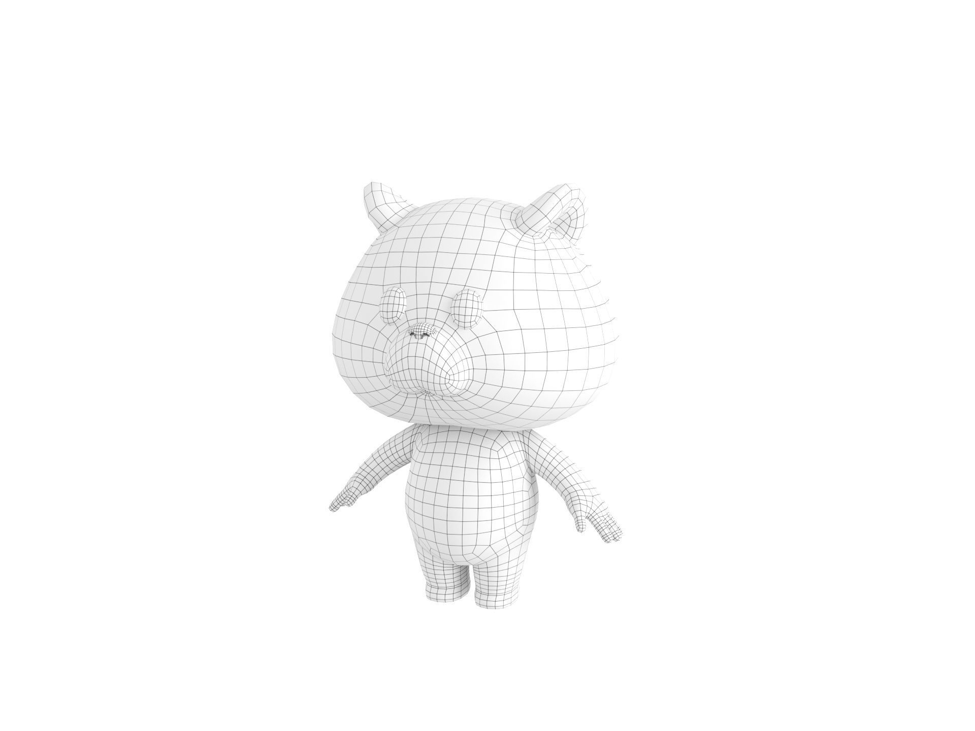 Character192 Hamster 3D model_24