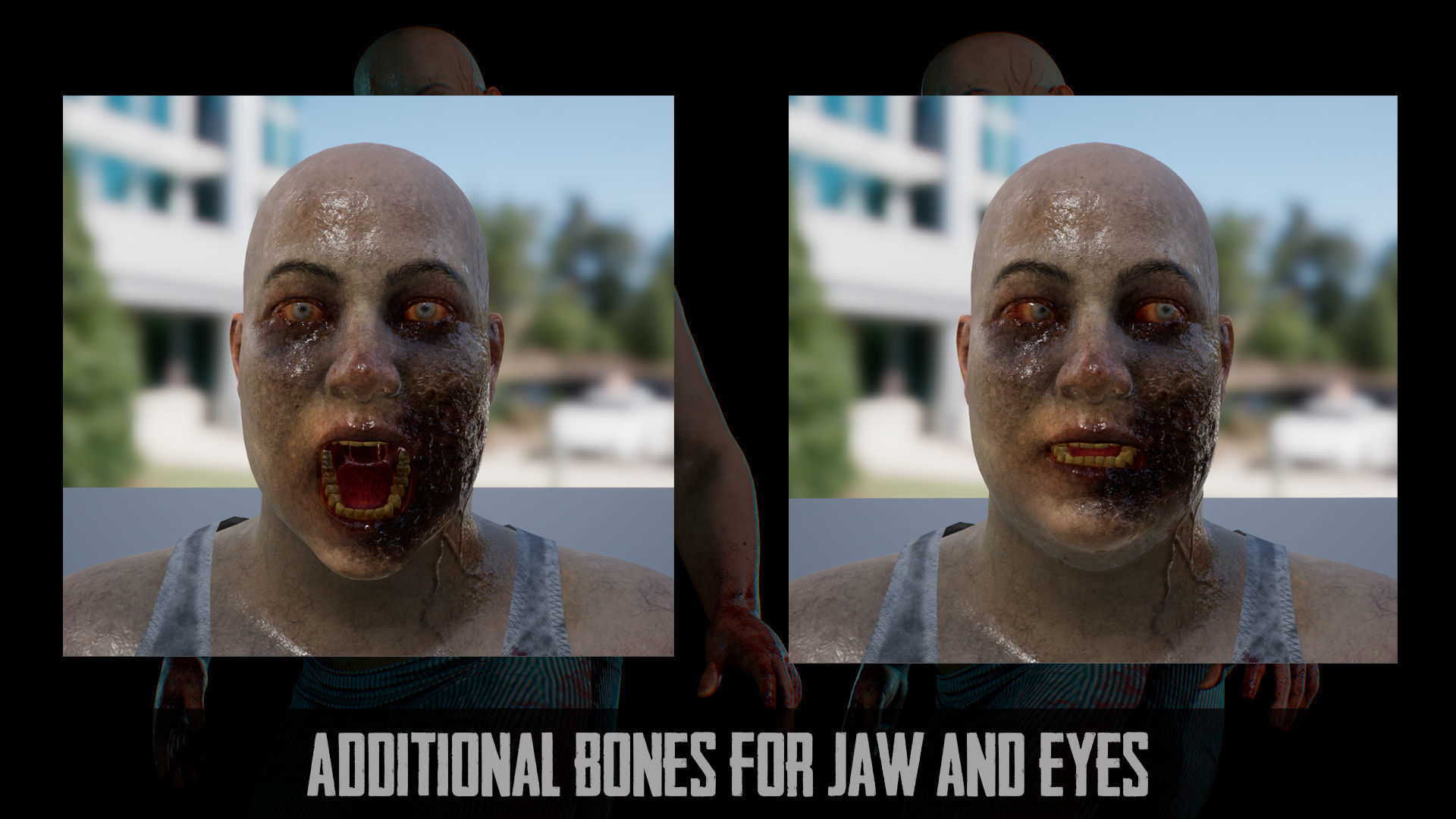 Big Zombie  Low-poly 3D model_11