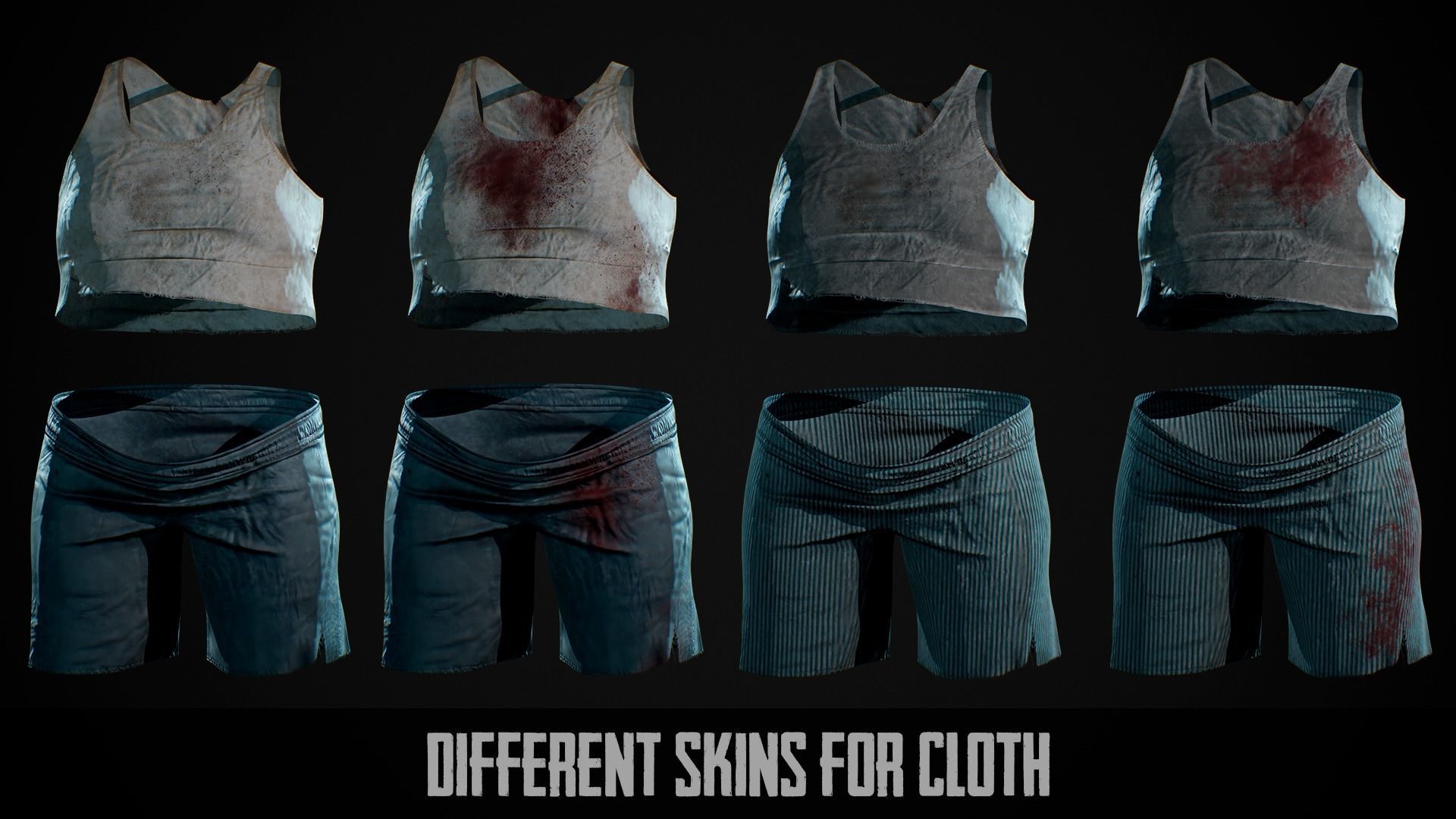 Big Zombie  Low-poly 3D model_10