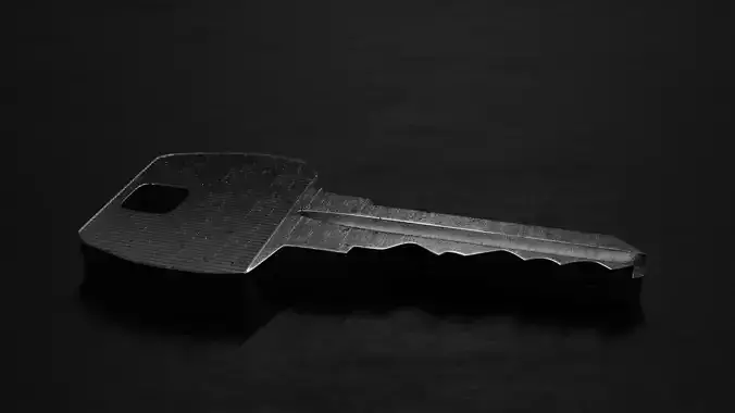 Door keys 3D model